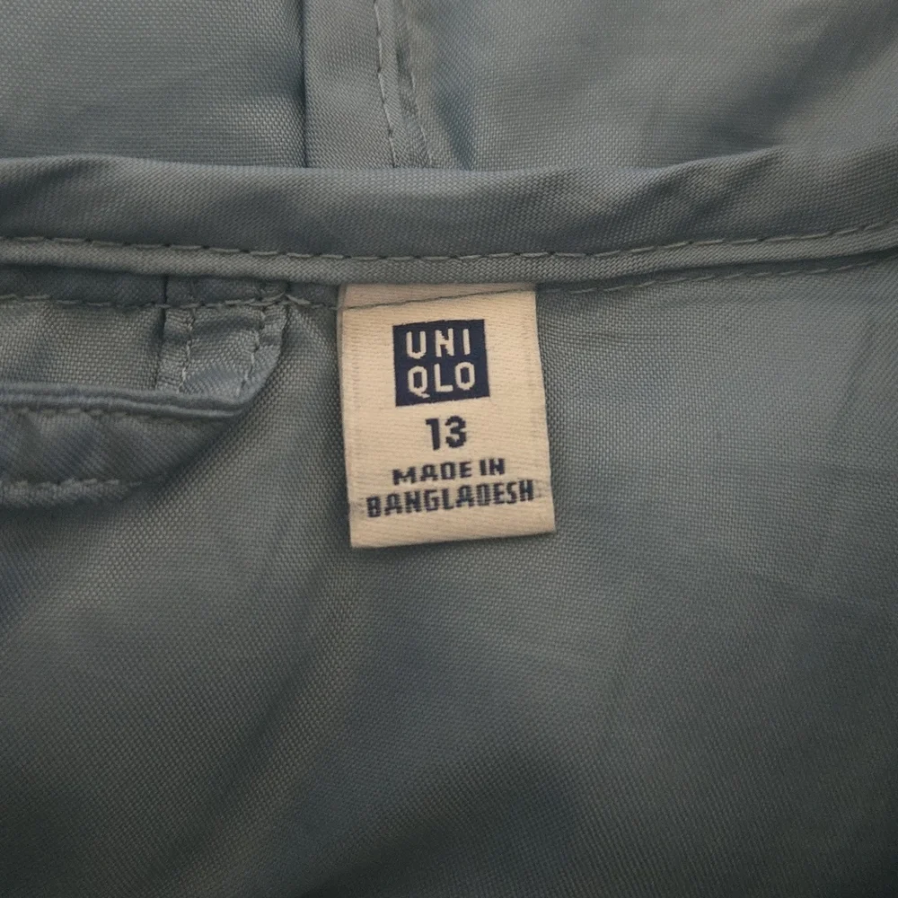 Uniqlo Dusty Blue Jacket with Size 13 Tag